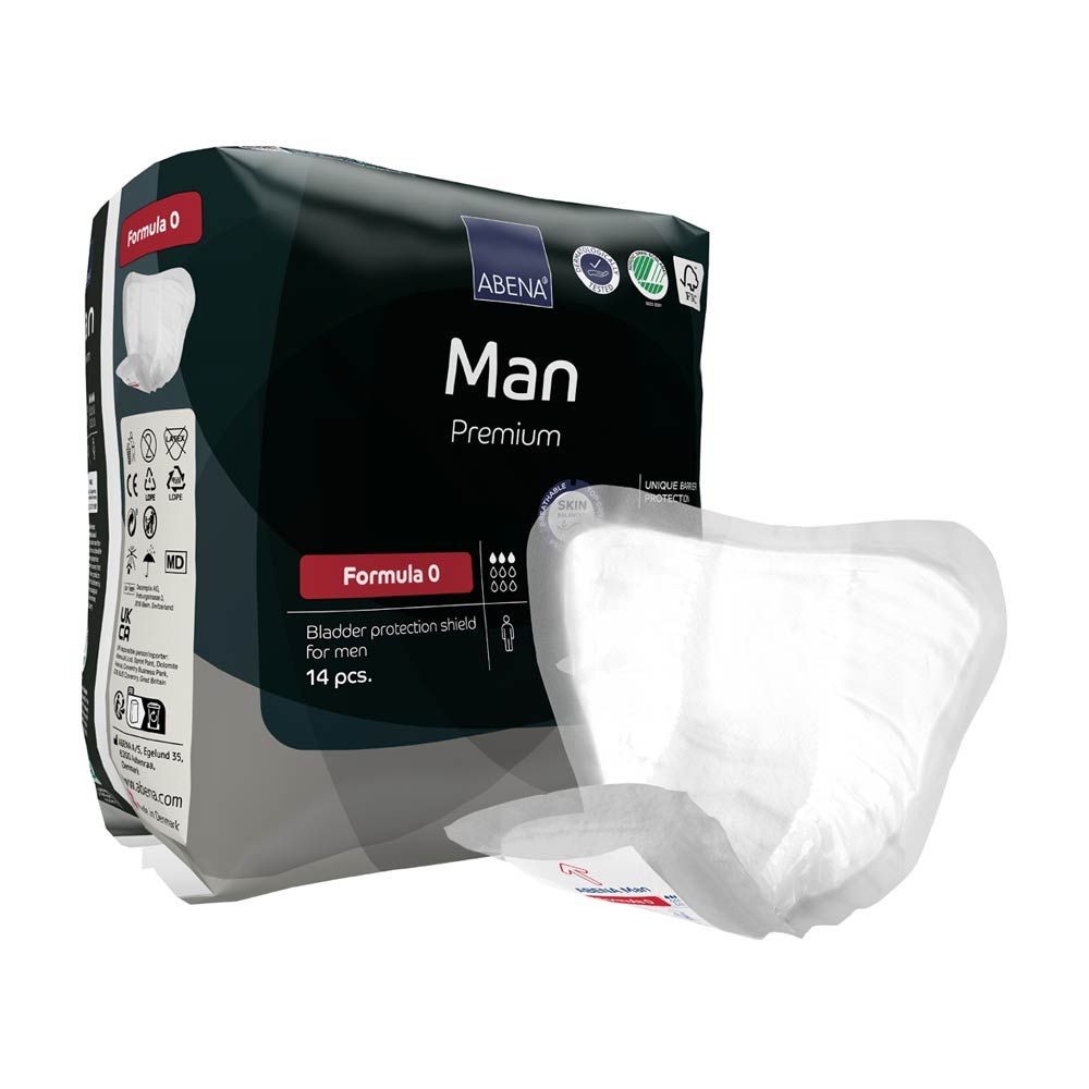 Abena Man Formula 0 - boîte de 16 sachets x 14 unités