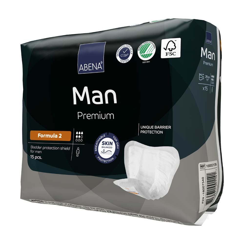 Abena Man Formula 2 - boîte de 12 sachets x 15 unités