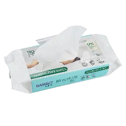 Bambo Nature Lingettes Humides - boîte de 14 sachets x 50 unités