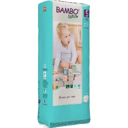 Bambo Nature Couches Taille 5 (12-18 kg) - Grand Format - boîte de 3 sachets x 44 unités