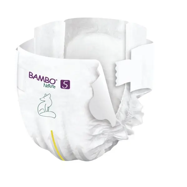 Bambo Nature Couches Taille 5 (12-18 kg) - Grand Format - boîte de 3 sachets x 44 unités