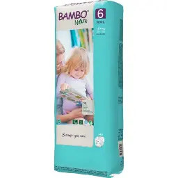 Bambo Nature Couches Taille 6 (16+ kg) - Grand Format - boîte de 3 sachets x 40 unités