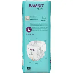 Bambo Nature Couches Taille 6 (16+ kg) - Grand Format - boîte de 3 sachets x 40 unités