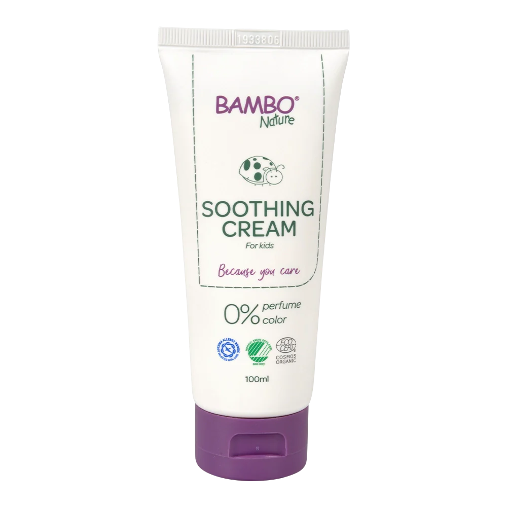 Bambo Nature crème apaisante change - boîte de 6 tubes x 100ml