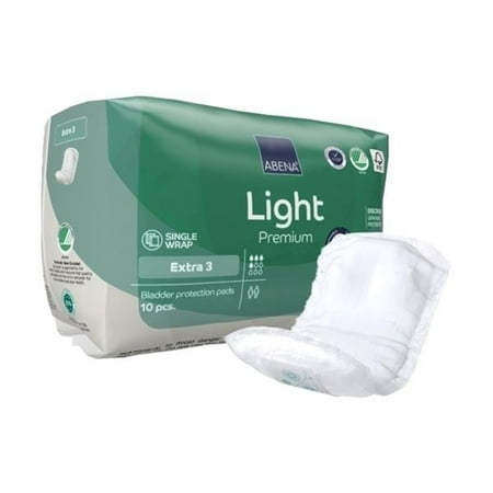 Abena Light Premium Extra 3 - boîte de 20 sachets x 10 unités