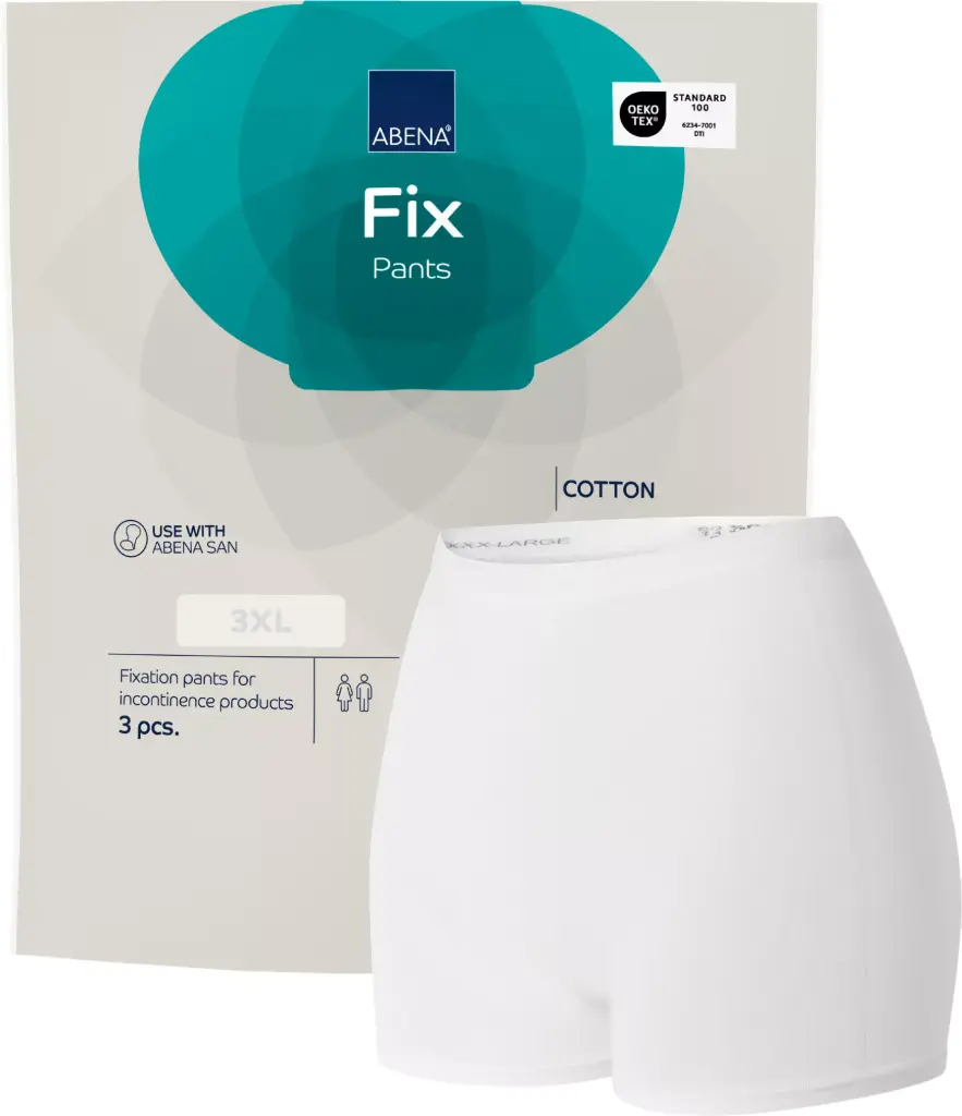 Abena Fix Culotte de maintien en coton 3XXL - boîte de 10 sachets de 10 unités