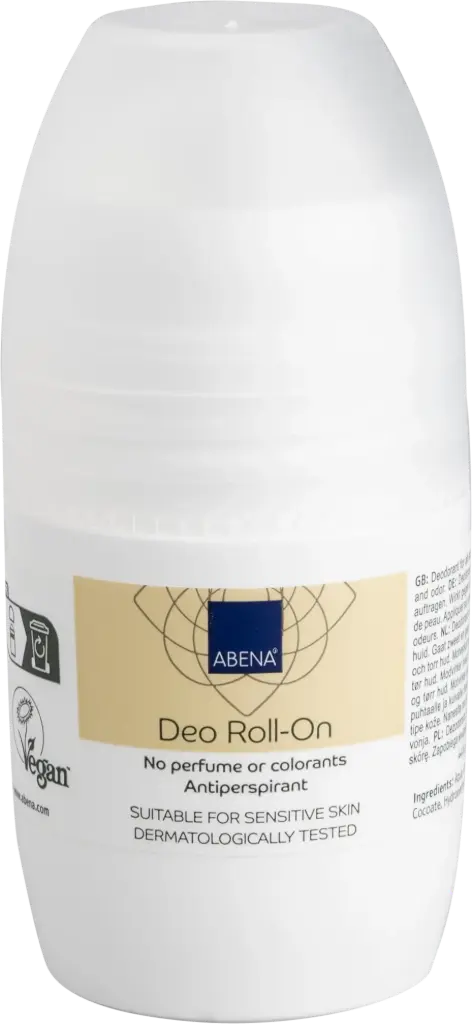 Abena Déodorant Roll-On – boîte de 8 flacons x 50 ml
