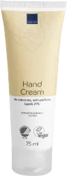 Abena Crème Mains 21 % Lipides - avec parfum – boîte de 12 tubes x 75 ml