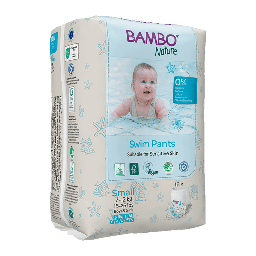 Bambo Nature couches de bain S (7-12kg) - boîte de 10 sachets x 12 unités