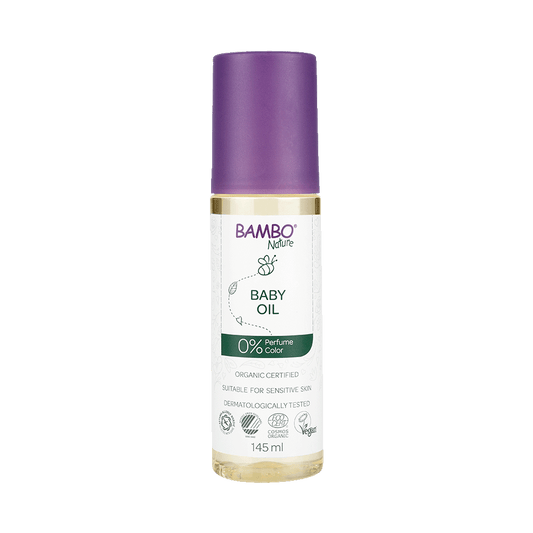 Bambo Nature huile de bain et massage - boîte de 6 flacons x 145ml