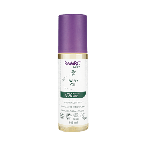 Bambo Nature huile de bain et massage - boîte de 6 flacons x 145ml