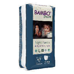 Bambo Dreamy pants de nuit M (15-35kg) - boîte de 6 sachets x 10 unités
