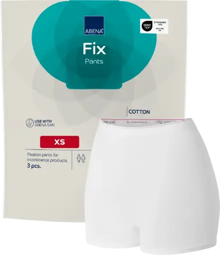 Abena Fix Culotte de maintien en coton XS - boîte de 10 sachets de 10 unités
