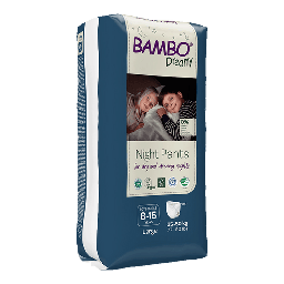 Bambo Dreamy pants de nuit L (35-50kg) - boîte de 6 sachets x 10 unités