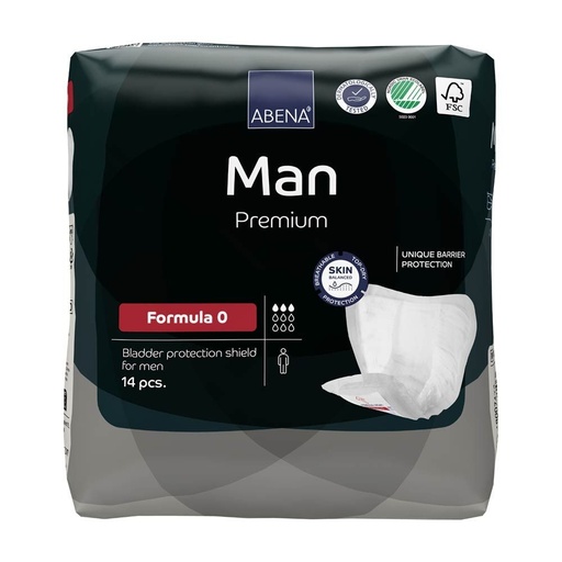 Abena Man Formula 0 - boîte de 16 sachets x 14 unités
