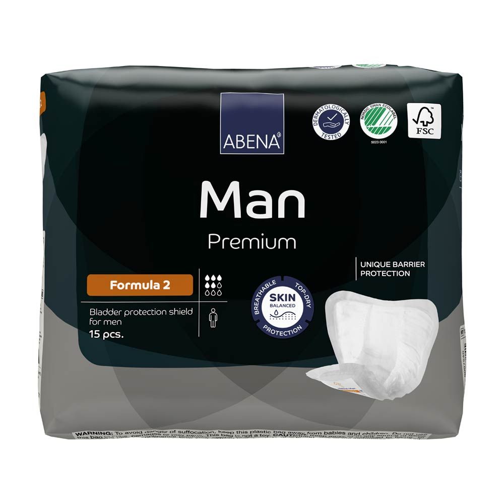 Abena Man Formula 2 - boîte de 12 sachets x 15 unités